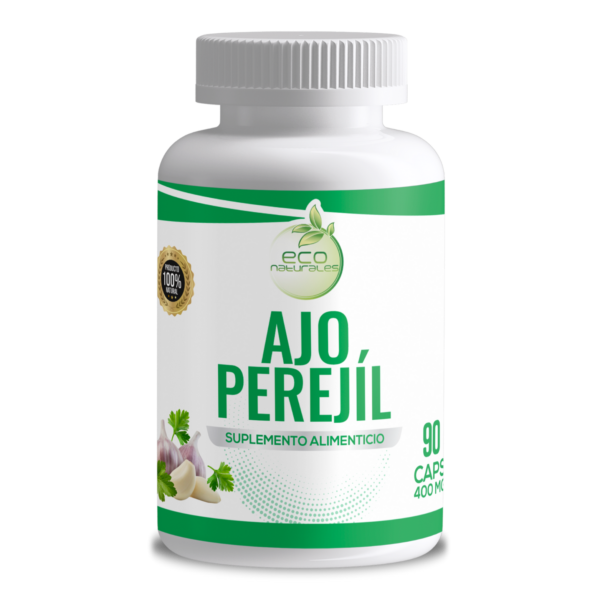 Ajo + Perejil 400 mg - 90 Capsulas | Econaturales