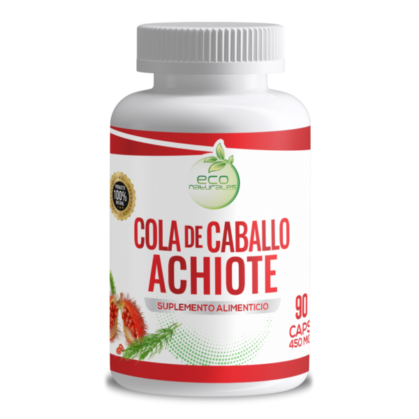 Cola de Caballo + Achiote 450 mg - 90 Capsulas | Econaturales